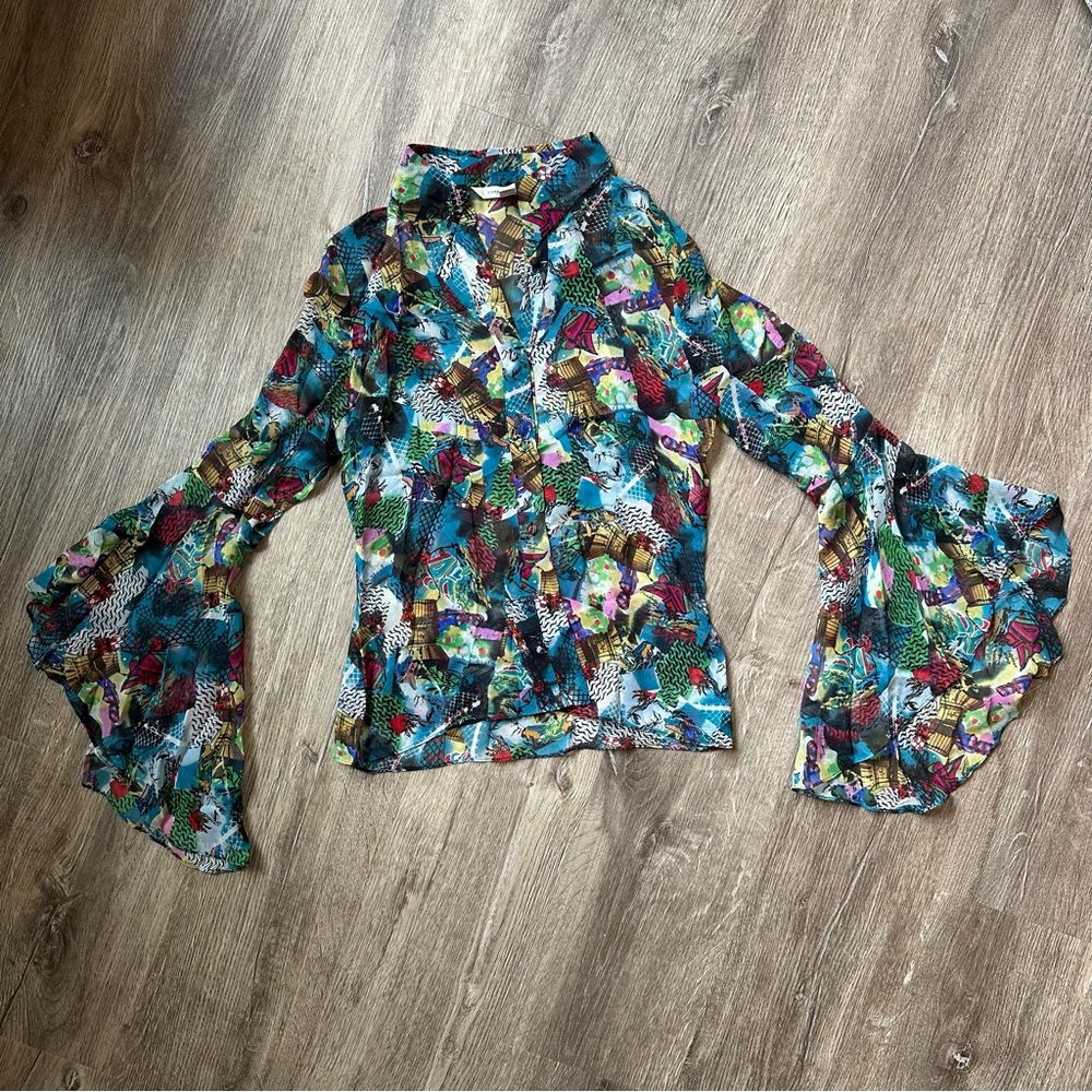 Diane Von Furstenberg Multicolor Blouse